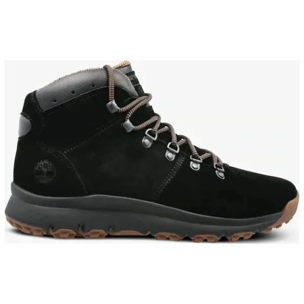 Timberland World Hiker Mid buty męskie, czarny, rozmiar 45,5. Czarne buty trekkingowe męskie Timberland, na zimę, z gumy, bez zapięcia, outdoorowe. W wyprzedaży za 382.49 zł.