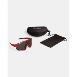 Okulary przeciwsłoneczne unisex Kilpi SHADON-U. Czerwone okulary przeciwsłoneczne damskie Kilpi. Za 273.50 zł.