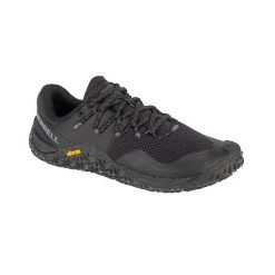 Buty do biegania trailowego Merrell Trail Glove 7 damskie czarne. Czarne obuwie do biegania damskie MERRELL. Za 572.90 zł.