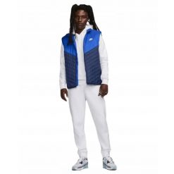 Kurtka Męska ThermaFit Windrunner. Niebieskie kurtki męskie Nike, m, bez wzorów, z materiału, bez kaptura. Za 438.10 zł.