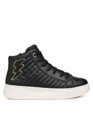 Geox Sneakersy J Mikiroshi J56DVE 000BC C9999 D Czarny. Czarne buty sportowe dziewczęce Geox, bez wzorów, ze skóry, bez zapięcia. Za 169.99 zł.