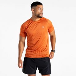 Męska koszulka trekkingowa Accelerate. Żółte t-shirty sportowe męskie Dare 2b, m, bez ramiączek, do biegania. Za 98.65 zł.