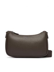 Emporio Armani Torebka EW000539 AF12036 M6458 Brązowy. Brązowe listonoszki damskie Emporio Armani, bez wzorów, ze skóry, bez dodatków. Za 869.99 zł.