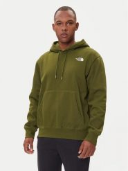 The North Face Bluza Essential NF0A89ES Zielony Regular Fit. Zielone bluzy bez kaptura męskie The North Face, m, z bawełny. Za 329.99 zł.