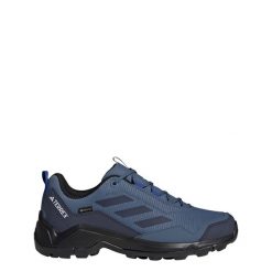 Buty Terrex Eastrail GORE-TEX Hiking. Niebieskie buty trekkingowe męskie Adidas, z gore-texu, bez zapięcia, wspinaczkowe, gore-tex. W wyprzedaży za 374.25 zł.
