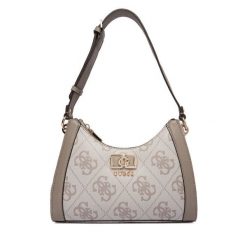 Torebka Guess. Brązowe torebki klasyczne damskie Guess, z aplikacjami, bez dodatków. Za 589.99 zł.