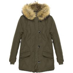 Parka "Globa" w kolorze khaki. Brązowe parki damskie Le Temps des Cerises, xs, bez wzorów. W wyprzedaży za 299.95 zł.
