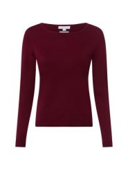 Brookshire dzianinowa koszulka z długim rękawem Kobiety Bawełna czerwony, XXL. Czerwone t-shirty damskie brookshire, xxl, bez wzorów, z bawełny, bez kołnierzyka. Za 79.95 zł.