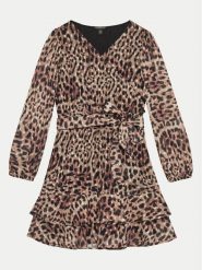 Guess Sukienka codzienna J4BK19 WGLQ0 Kolorowy Regular Fit. Sukienki dziewczęce Guess, z aplikacjami, z syntetyku, bez ramiączek. Za 179.99 zł.