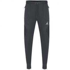 Spodnie sportowe męskie Nike Jordan. Szare spodnie sportowe męskie Nike, z bawełny. Za 305.90 zł.