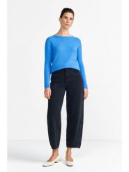 Rich & Royal Sweter w kolorze niebieskim rozmiar: XS. Niebieskie swetry klasyczne damskie Rich & Royal, xs, bez kołnierzyka. Za 230.59 zł.