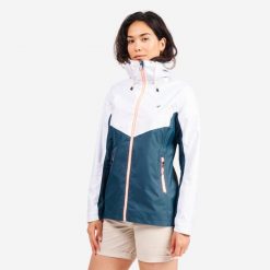 Kurtka żeglarska damska Tribord Sailing 100. Białe kurtki damskie TRIBORD, s, bez kaptura. Za 129.99 zł.