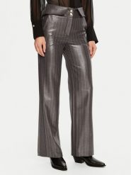 Babylon Spodnie materiałowe E00093 Szary Regular Fit. Szare spodnie materiałowe damskie Babylon, bez wzorów, z materiału. Za 769.99 zł.