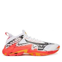 Buty halowe Mizuno. Brązowe buty sportowe na co dzień męskie Mizuno, bez zapięcia, mizuno wave. Za 599.99 zł.