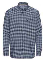 Camel Active Koszula - Regular fit - w kolorze granatowo-błękitnym rozmiar: 6XL. Niebieskie koszule męskie Camel Active, xl, bez wzorów, z bawełny, bez kołnierzyka, bez ramiączek. Za 117.73 zł.