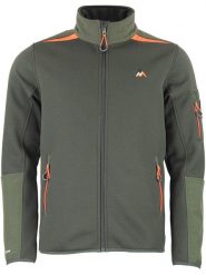 Peak Mountain Kurtka polarowa "Capron" w kolorze khaki rozmiar: M. Brązowe kurtki męskie Peak Mountain, m, bez wzorów, z polaru, bez kaptura. Za 260.99 zł.