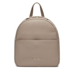 Plecak Valentino. Brązowe plecaki damskie Valentino, bez wzorów. Za 469.99 zł.