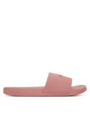 Calvin Klein Klapki Ess Slide Cv HW0HW02958 Różowy. Czerwone klapki damskie CALVIN KLEIN, bez wzorów, z materiału, bez obcasa. Za 169.99 zł.