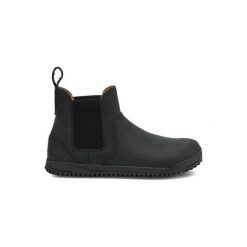 Botki Xero Shoes Ridgeway Chelsea. Czarne buty zimowe męskie XERO SHOES, na jesień, ze skóry, bez zapięcia. Za 653.50 zł.