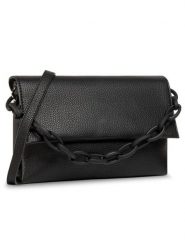 Jenny Fairy Torebka EBG13196 Czarny. Czarne torebki klasyczne damskie Jenny Fairy, bez wzorów, ze skóry, bez dodatków. Za 40.49 zł.