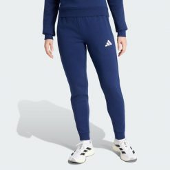 Spodnie dresowe Entrada26. Białe spodnie sportowe damskie Adidas, l, z bawełny, na fitness i siłownię. Za 199.00 zł.