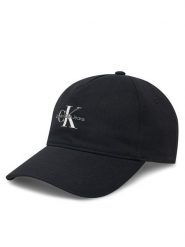 Calvin Klein Jeans Czapka z daszkiem Printed Monologo Cap LV04K5027G Czarny. Czarne czapki z daszkiem damskie Calvin Klein Jeans, bez wzorów, z bawełny. Za 129.99 zł.