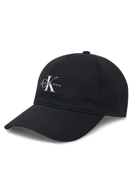 Calvin Klein Jeans Czapka z daszkiem Printed Monologo Cap LV04K5027G Czarny. Czarne czapki z daszkiem damskie Calvin Klein Jeans, bez wzorów, z bawełny. Za 129.99 zł.