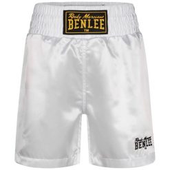 Szorty bokserskie Benlee Uni Boxing. Białe szorty męskie Benlee, bez wzorów, z poliesteru. Za 187.50 zł.