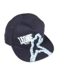 Czapka z daszkiem unisex Leone 1947 Apparel Fighter. Niebieskie czapki męskie LEONE 1947 APPAREL, bez wzorów. Za 42.06 zł.