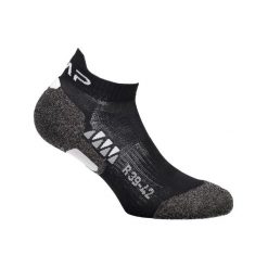 Skarpety biegowe CMP SKINLIFE. Czarne skarpetki damskie CMP, bez wzorów. Za 49.99 zł.