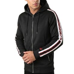 Bluza turystyczna męska Geographical Norway Gorland. Czarne bluzy z kapturem męskie Geographical Norway, m. Za 162.00 zł.