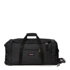 Torba podróżna Eastpak Leatherface M Plus. Czarne torebki klasyczne damskie Eastpak, bez wzorów, bez dodatków. Za 610.00 zł.