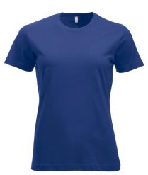 Clique New Classic-T Women – Klasyczny T-shirt z ringspun bawełny – blue. Niebieskie t-shirty damskie CLIQUE, m, bez wzorów, z bawełny, bez kołnierzyka. Za 104.58 zł.