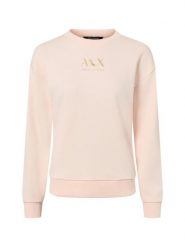 Armani Exchange Bluza Kobiety Bawełna różowy, XL. Czerwone bluzy bez kaptura damskie Armani Exchange, xl, z bawełny. Za 279.95 zł.
