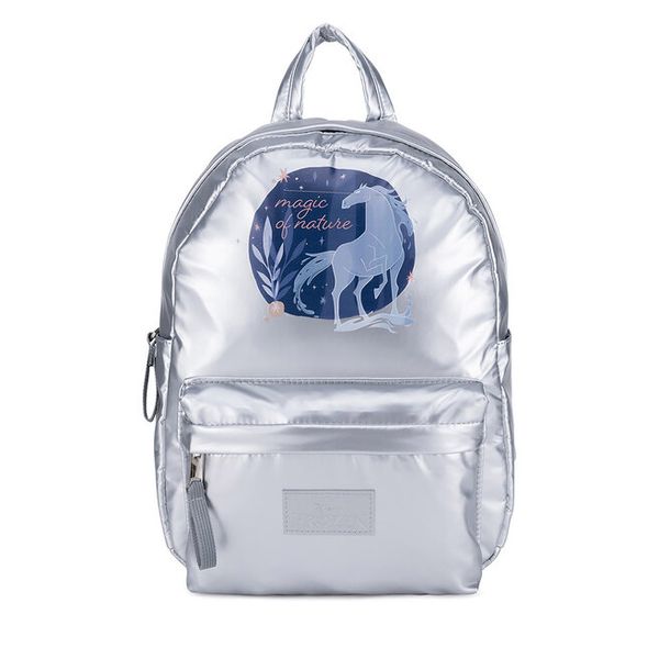 Plecak Frozen. Szare plecaki damskie Frozen, bez wzorów, sportowe. Za 119.99 zł.