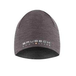 Czapka wełniana dwuwarstwowa unisex Brubeck EXTREME WOOL. Szare czapki męskie Brubeck, z elastanu. Za 99.99 zł.