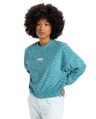 Polarowe spodenki dla Kobiety TROPIC DAY SPONGE Niebieski. Niebieskie szorty damskie Quiksilver, bez wzorów, z bawełny. Za 299.99 zł.