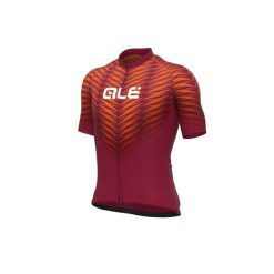 Koszulka rowerowa męska Alé Cycling Solid Thorn S Pomarańczowo-bordowy. Czerwone t-shirty sportowe męskie ALÉ CYCLING, m, bez ramiączek, rowerowe. W wyprzedaży za 347.99 zł.