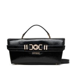 Torebka Guess. Czarne torebki klasyczne damskie Guess, z aplikacjami, bez dodatków. Za 639.99 zł.
