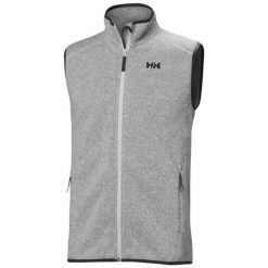 Bluza polarowa bez rękawów Helly Hansen Varde. Szare bluzy bez kaptura męskie Helly Hansen, xl, z dzianiny. Za 466.75 zł.