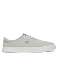 Tenisówki DC Shoes. Szare trampki i tenisówki męskie DC Shoes, bez wzorów, bez zapięcia. Za 229.99 zł.