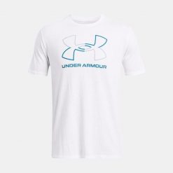 T-Shirt Koszulka Męska Under Armour Sportowa. Białe t-shirty męskie Under Armour, m, bez wzorów, bez kołnierzyka. Za 129.99 zł.