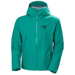 Kurtka turystyczna Helly Hansen Verglas Infinity 2.0. Zielone kurtki męskie Helly Hansen, l, bez wzorów, sportowe, bez kaptura. W wyprzedaży za 1,385.70 zł.