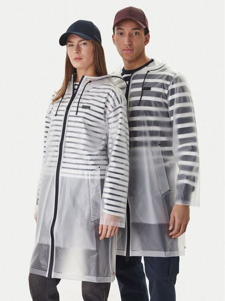 Hunter Kurtka przeciwdeszczowa Andrea HARU0003261 Przezroczysty Regular Fit. Kurtki damskie Hunter, xs, bez wzorów, z syntetyku, bez kaptura. Za 469.99 zł.