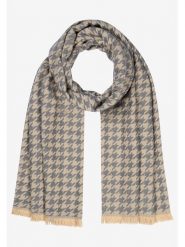 More & More Szal w kolorze beżowo-niebieskim rozmiar: onesize. Brązowe szaliki i kominy damskie MORE & MORE, bez wzorów, z materiału. Za 130.81 zł.