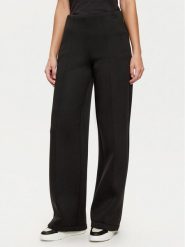 Calvin Klein Spodnie materiałowe K20K207947 Czarny Relaxed Fit. Czarne spodnie materiałowe damskie CALVIN KLEIN, bez wzorów, z materiału. Za 379.99 zł.