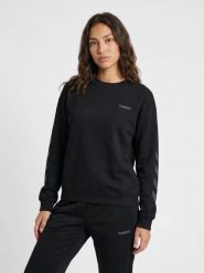 Bluza damska Hummel Keeper Chevron. Czarne bluzy z kapturem damskie HUMMEL, xs, z bawełny. Za 200.16 zł.