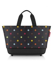 Reisenthel Shopper bag w kolorze czarnym ze wzorem - 48 x 28 x 33 cm rozmiar: onesize. Czarne shopper bag damskie Reisenthel, bez wzorów, z materiału, na ramię, bez dodatków. Za 86.99 zł.
