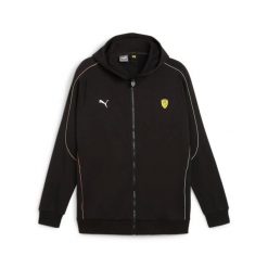 Bluza Sportowa Męska Puma Ferrari Race. Czerwone bluzy sportowe męskie Puma, bez wzorów, z materiału, sportowe, bez kołnierzyka, bez ramiączek. Za 313.81 zł.