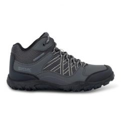 Buty męskie trekkingowe Regatta Edgepoint Mid. Szare buty trekkingowe męskie Regatta, bez zapięcia. Za 229.00 zł.